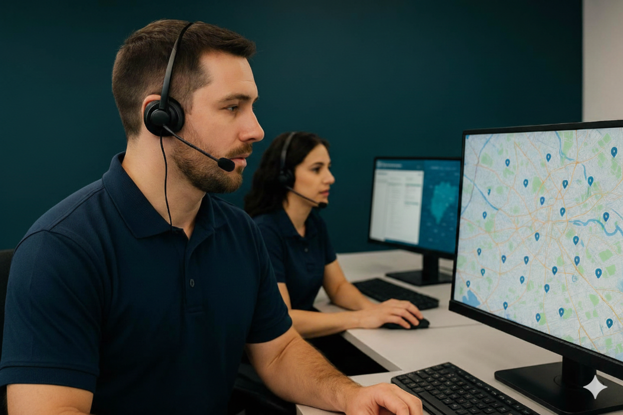 Tracking begins and a G&O International Group LLC label is printed